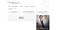 Desktop Screenshot of laseresults.com